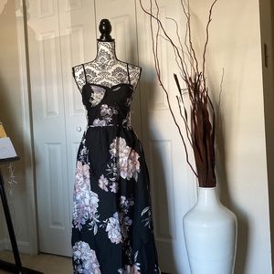 Band of Gypsies Floral Maxi Dress